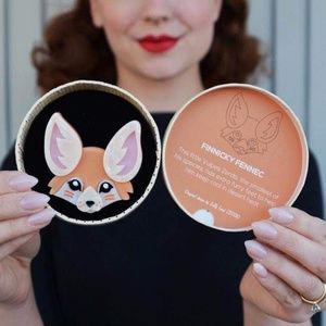 Erstwilder Finnicky Fennec Brooch